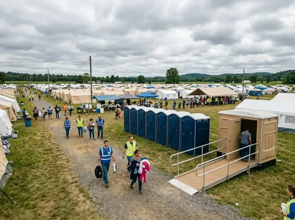 disaster-relief-camp-restrooms-010 — frequently asked questions, Dumpster & Portable Bathrooms Rental in Bryans Road, MD